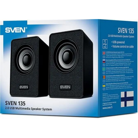 Колонки Sven 135 Black, фото , изображение 5
