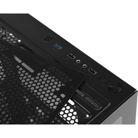 Корпус Formula Crystal Z1 черный без БП ATX 2xUSB2.0 1xUSB3.0 audio bott PSU, фото , изображение 12