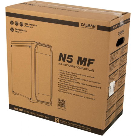 Корпус Zalman N5 MF Black, фото , изображение 19