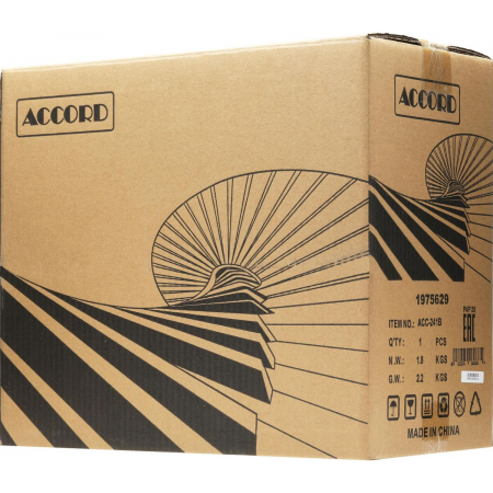 Корпус Accord ENTRY ACC-241 черный без БП mATX 2xUSB2.0 audio, фото , изображение 15