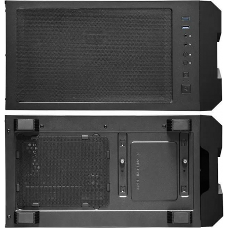Корпус CHIEFTEC HUNTER GS-01B-OP без БП, боковая панель из закаленного стекла, 3xARGB LED 120мм вентилятора спереди, 1xARGB LED 120мм вентилятор сзади, черный, ATX, фото , изображение 11