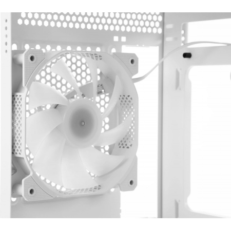 Корпус Formula Air Power G5 Plus белый без БП ATX 1x120mm 2xUSB2.0 1xUSB3.1 audio bott PSU, фото , изображение 8