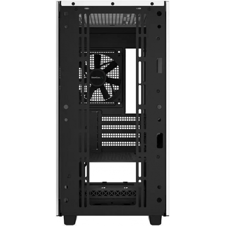 Корпус Deepcool CH370 белый без БП mATX 1x120mm 1xUSB2.0 1xUSB3.0 audio bott PSU, фото , изображение 4