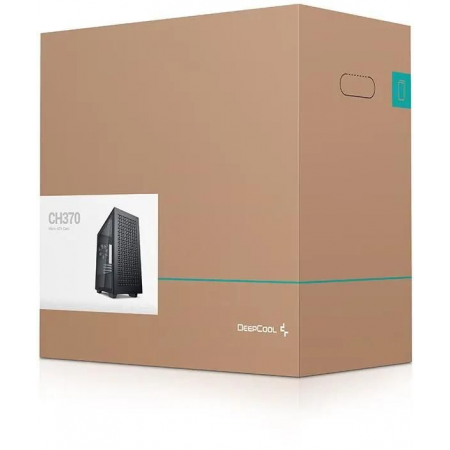 Корпус Deepcool CH370 черный без БП mATX 1x120mm 1xUSB2.0 1xUSB3.0 audio bott PSU, фото , изображение 15