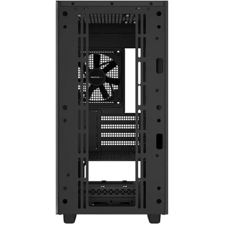 Корпус Deepcool CH370 черный без БП mATX 1x120mm 1xUSB2.0 1xUSB3.0 audio bott PSU, фото , изображение 4