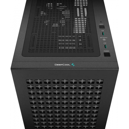 Корпус Deepcool CH370 черный без БП mATX 1x120mm 1xUSB2.0 1xUSB3.0 audio bott PSU, фото , изображение 8