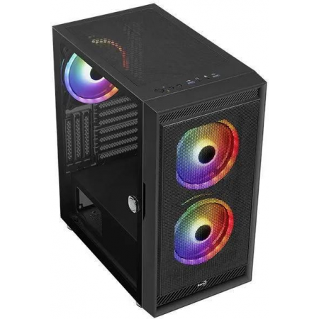 Корпус AeroCool Graphite чёрный ACCM-PB24033.11, фото , изображение 4