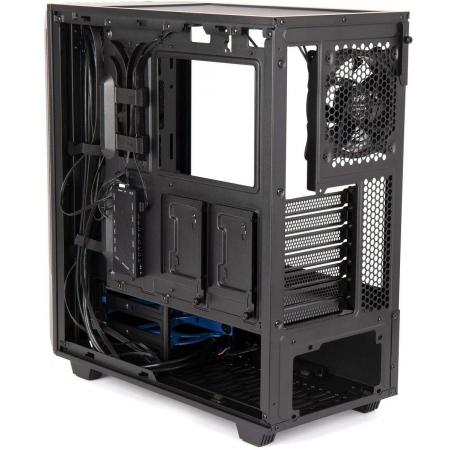 Корпус Hiper PB81 черный без БП ATX 3x120mm 2xUSB2.0 2xUSB3.0 audio bott PSU, фото , изображение 12
