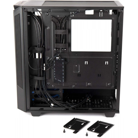 Корпус Hiper PB81 черный без БП ATX 3x120mm 2xUSB2.0 2xUSB3.0 audio bott PSU, фото , изображение 13