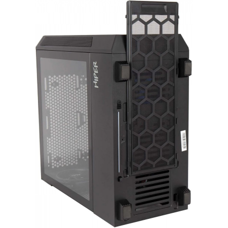 Корпус Hiper PB81 черный без БП ATX 3x120mm 2xUSB2.0 2xUSB3.0 audio bott PSU, фото , изображение 15