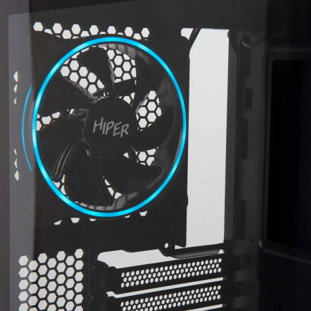 Корпус Hiper PB81 черный без БП ATX 3x120mm 2xUSB2.0 2xUSB3.0 audio bott PSU, фото , изображение 19