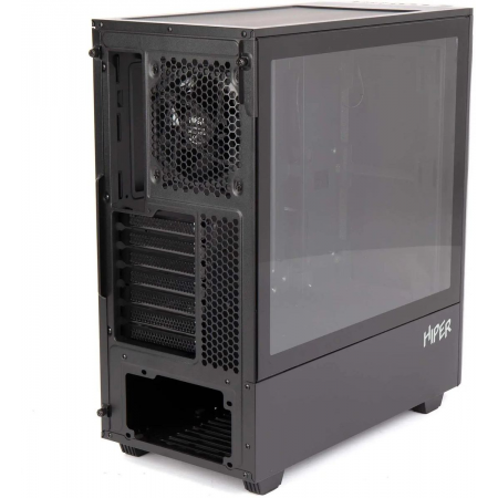 Корпус Hiper PB81 черный без БП ATX 3x120mm 2xUSB2.0 2xUSB3.0 audio bott PSU, фото , изображение 5