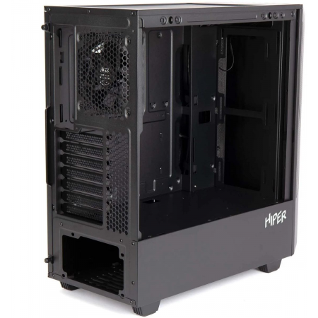 Корпус Hiper PB81 черный без БП ATX 3x120mm 2xUSB2.0 2xUSB3.0 audio bott PSU, фото , изображение 7