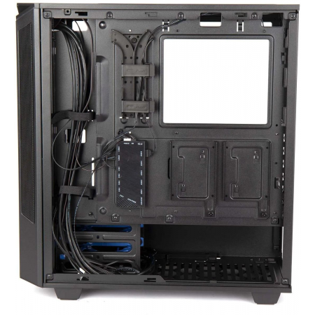 Корпус Hiper PB81 черный без БП ATX 3x120mm 2xUSB2.0 2xUSB3.0 audio bott PSU, фото , изображение 8