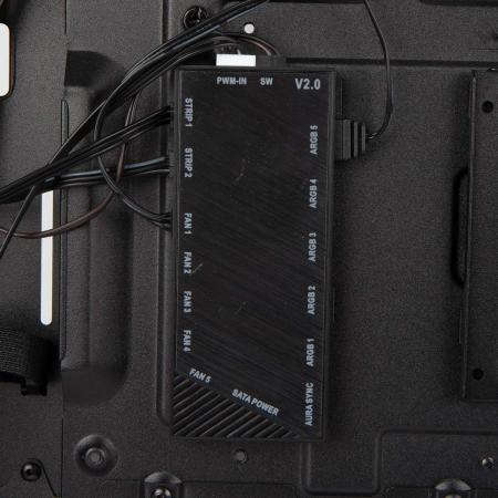 Корпус Hiper PB81 черный без БП ATX 3x120mm 2xUSB2.0 2xUSB3.0 audio bott PSU, фото , изображение 10
