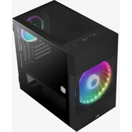 Корпус AeroCool Atomic чёрный Atomic-G-BK-v1, фото , изображение 12 Корпус AeroCool Atomic чёрный Atomic-G-BK-v1, фото , изображение 12