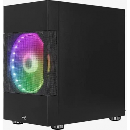 Корпус AeroCool Atomic чёрный Atomic-G-BK-v1, фото , изображение 3 Корпус AeroCool Atomic чёрный Atomic-G-BK-v1, фото , изображение 3