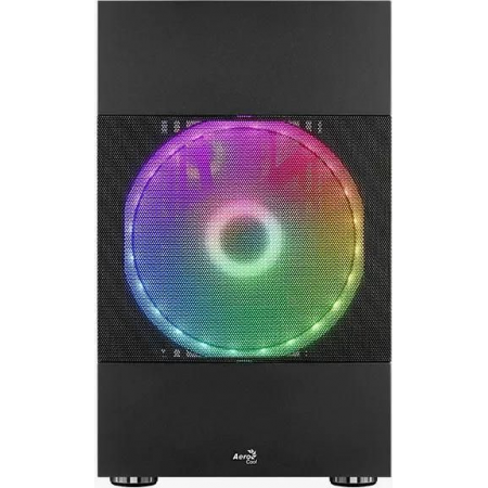 Корпус AeroCool Atomic чёрный Atomic-G-BK-v1, фото , изображение 4 Корпус AeroCool Atomic чёрный Atomic-G-BK-v1, фото , изображение 4