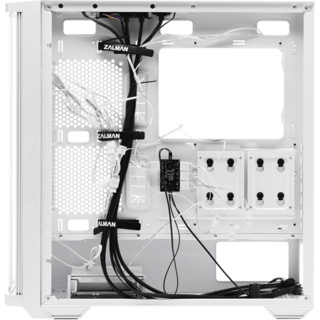 Корпус MidiTower Zalman Z10 DUO White (без блока питания) (Zalman Z10 DUO White), фото , изображение 12