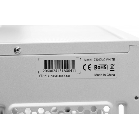 Корпус MidiTower Zalman Z10 DUO White (без блока питания) (Zalman Z10 DUO White), фото , изображение 17