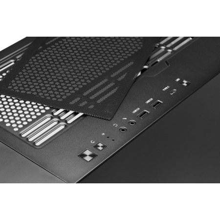 Корпус ZALMAN Z10 DUO, ATX, BLACK, WINDOW, 2x3.5, 2x2.5, 2xUSB3.0, 1xUSB 3.1 Type-C, FRONT 3x120mm Infinity Mirror ARGB, REAR 1x120mm Infinity Mirror ARGB, replaceable front panel, фото , изображение 14