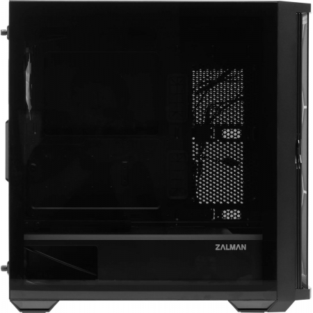 Корпус ZALMAN Z10 DUO, ATX, BLACK, WINDOW, 2x3.5, 2x2.5, 2xUSB3.0, 1xUSB 3.1 Type-C, FRONT 3x120mm Infinity Mirror ARGB, REAR 1x120mm Infinity Mirror ARGB, replaceable front panel, фото , изображение 7