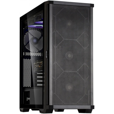 Корпус ZALMAN Z10, ATX, BLACK, WINDOW, 2x3.5, 2x2.5, 2xUSB3.0, 1xUSB 3.1 Type-C, FRONT 3x140mm, REAR 1x120mm, фото , изображение 3