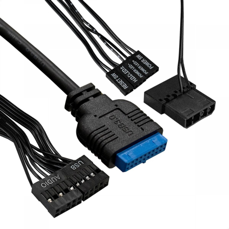Корпус ExeGate mEVO-7807 чёрный EX292981RUS, фото , изображение 3 Корпус ExeGate mEVO-7807 чёрный EX292981RUS, фото , изображение 3