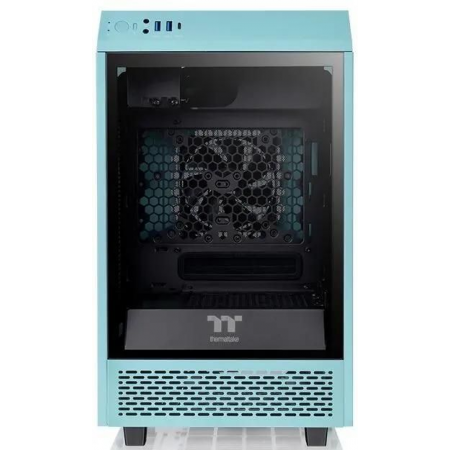 Корпус Thermaltake The Tower 100 Turquoise бирюзовый CA-1R3-00SBWN-00, фото , изображение 2