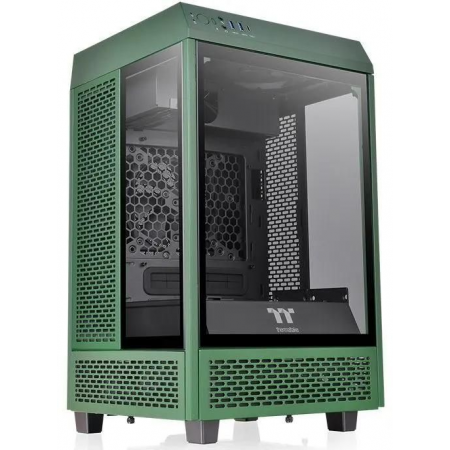 Корпус Thermaltake The Tower 100 Racing Green зеленый CA-1R3-00SCWN-00, фото , изображение 5