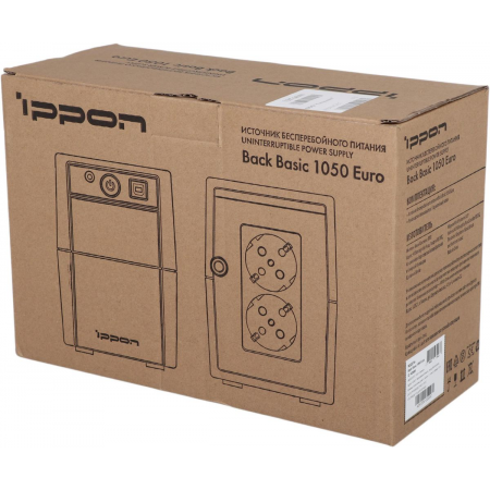 ИБП Ippon Back Basic 1050 Euro, фото , изображение 6