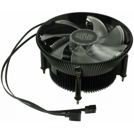 УЦ CPU COOLER CoolerMaster  I71C PWM, Intel 115, 95W, RGB Fan, AlCu, 4pin, C10L RGB Controller, фото , изображение 3