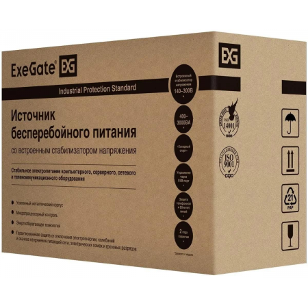 ИБП ExeGate EP285586RUS SpecialPro Smart LLB-600.LCD.AVR.C13 , фото , изображение 4