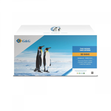 Картридж лазерный G&G GG-K404S черный (1500стр.) для Samsung SL-C430/C430W/C480/C480W/C480FW, фото 