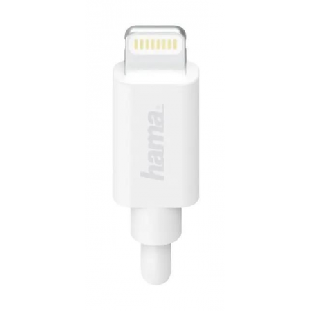 Автомобильное зар./устр. Hama H-183291 1A кабель Apple Lightning белый (00183291), фото , изображение 2