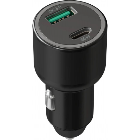 Автомобильное зар./устр. Wiiix UCC-7-2-10 18W 3.25A+3A (PD+QC) USB/USB Type-C универсальное черный, фото , изображение 2