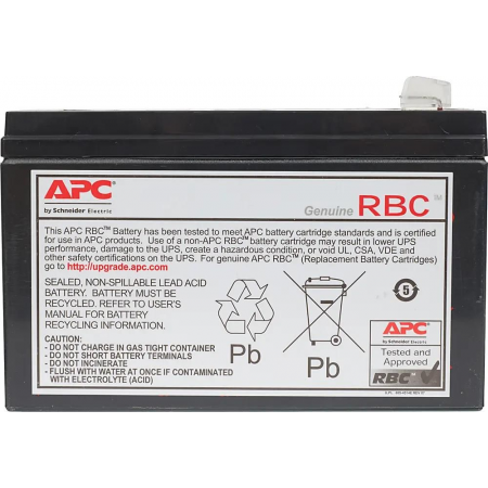 Батарея для ИБП APC APCRBC106 12В 6Ач для BE400-FR/GR/IT/UK, фото , изображение 3