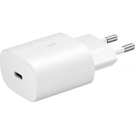 Сетевое зарядное устройство Samsung Adapter 25W Type C с кабелем White (EP-TA800XWEGWW), фото , изображение 4