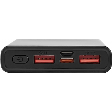 Мобильный аккумулятор Digma DGPF10A 10000mAh QC3.0/PD3.0 22.5W 5A 2xUSB-A/USB-C черный (DGPF10A22PBK), фото , изображение 13