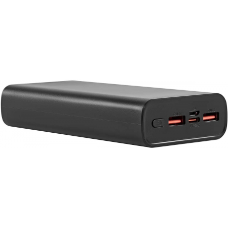 Мобильный аккумулятор Digma DGPF20A 20000mAh QC3.0/PD3.0 22.5W 3A 2xUSB-A/USB-C черный (DGPF20A22PBK), фото , изображение 6