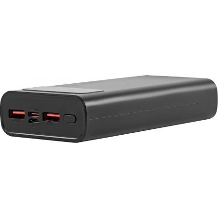Мобильный аккумулятор Digma DGPF20A 20000mAh QC3.0/PD3.0 22.5W 3A 2xUSB-A/USB-C черный (DGPF20A22PBK), фото , изображение 7