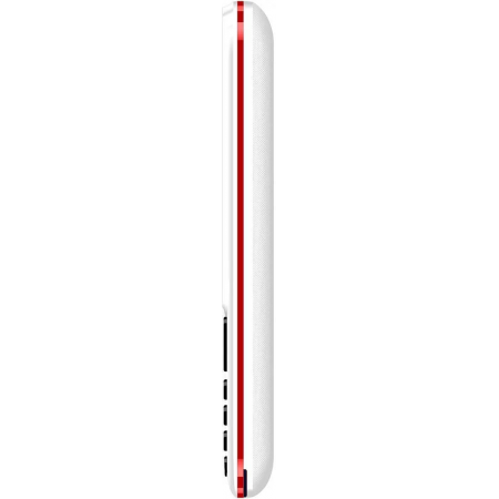 Телефон BQ 2820 Step XL+, бело-красный, фото , изображение 2