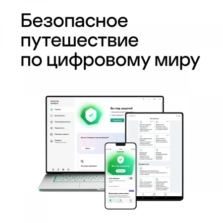 ПО Kaspersky Standard 3-Device 1 year Base Card (KL1041ROCFS), фото , изображение 5