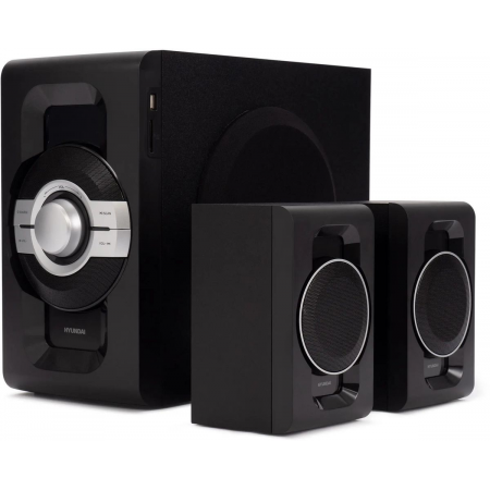 Микросистема Hyundai H-MS1403 черный 60Вт FM USB BT SD, фото , изображение 2