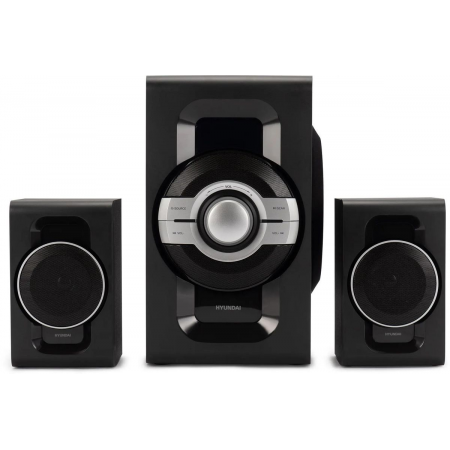 Микросистема Hyundai H-MS1403 черный 60Вт FM USB BT SD, фото , изображение 3