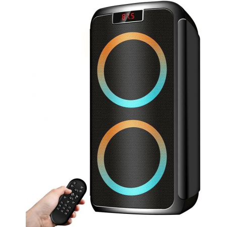 Акустическая система Ginzzu GM-202 Midi, RGB/BT/USB/SD/FM/ДУ, фото , изображение 3
