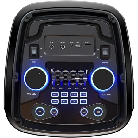 Акустическая система Ginzzu GM-202 Midi, RGB/BT/USB/SD/FM/ДУ, фото , изображение 4