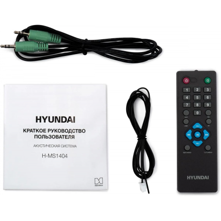 Микросистема Hyundai H-MS1404 черный 30Вт FM USB BT SD, фото , изображение 11