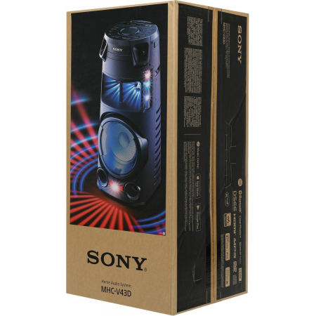 Минисистема Sony MHC-V43D черный/CD/CDRW/DVD/DVDRW/FM/USB/BT, фото , изображение 27