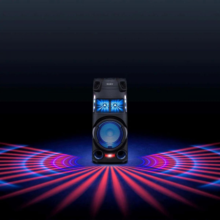 Минисистема Sony MHC-V43D черный/CD/CDRW/DVD/DVDRW/FM/USB/BT, фото , изображение 10